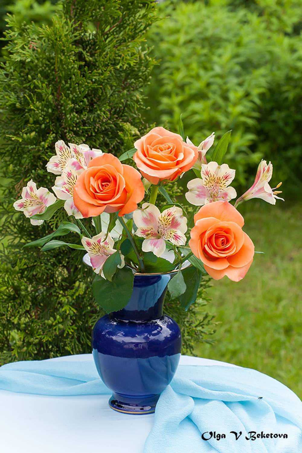 цветы. розы, натюрморт, Бекетова Ольга