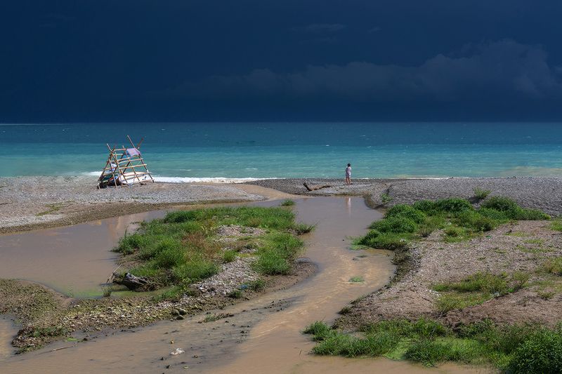 Абхазия лето море Абхазские этюды фото превью
