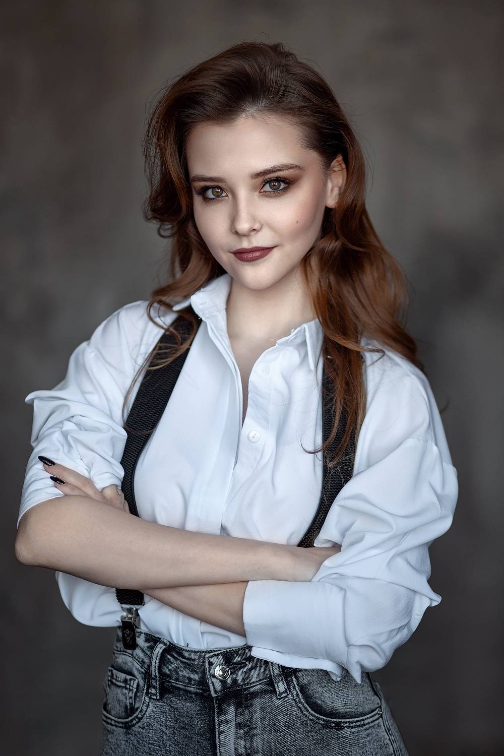 портрет девушка, Михаил Корнилов