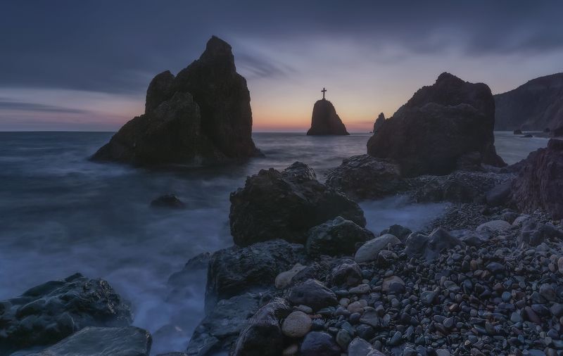 севастополь, крым, seascape, пейзаж, crimea, landscape, морской пейзаж, фиолент Зимний Фиолент фото превью