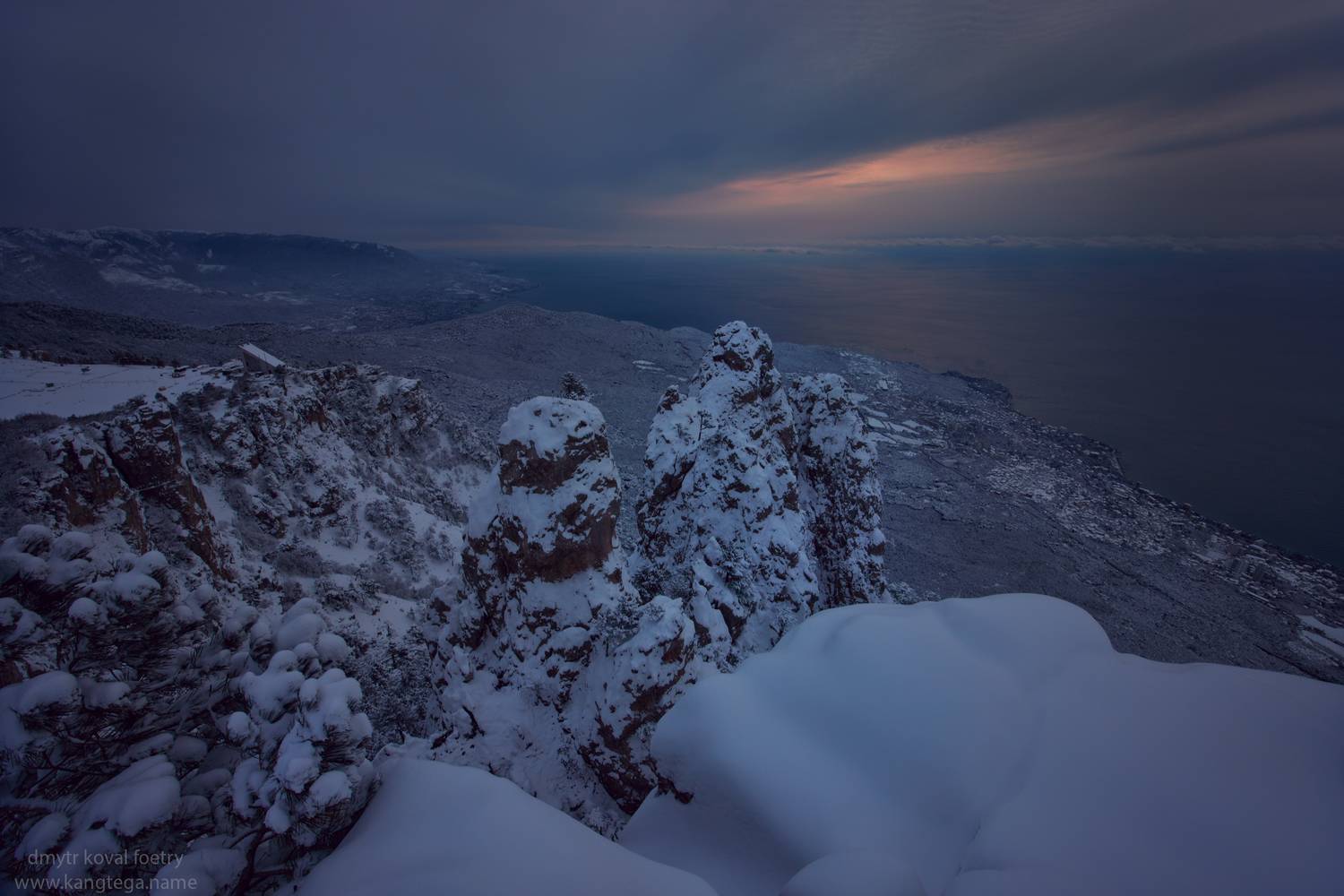 пейзажемагьё, пейзаж-как-виденье, Коваль Дмитр