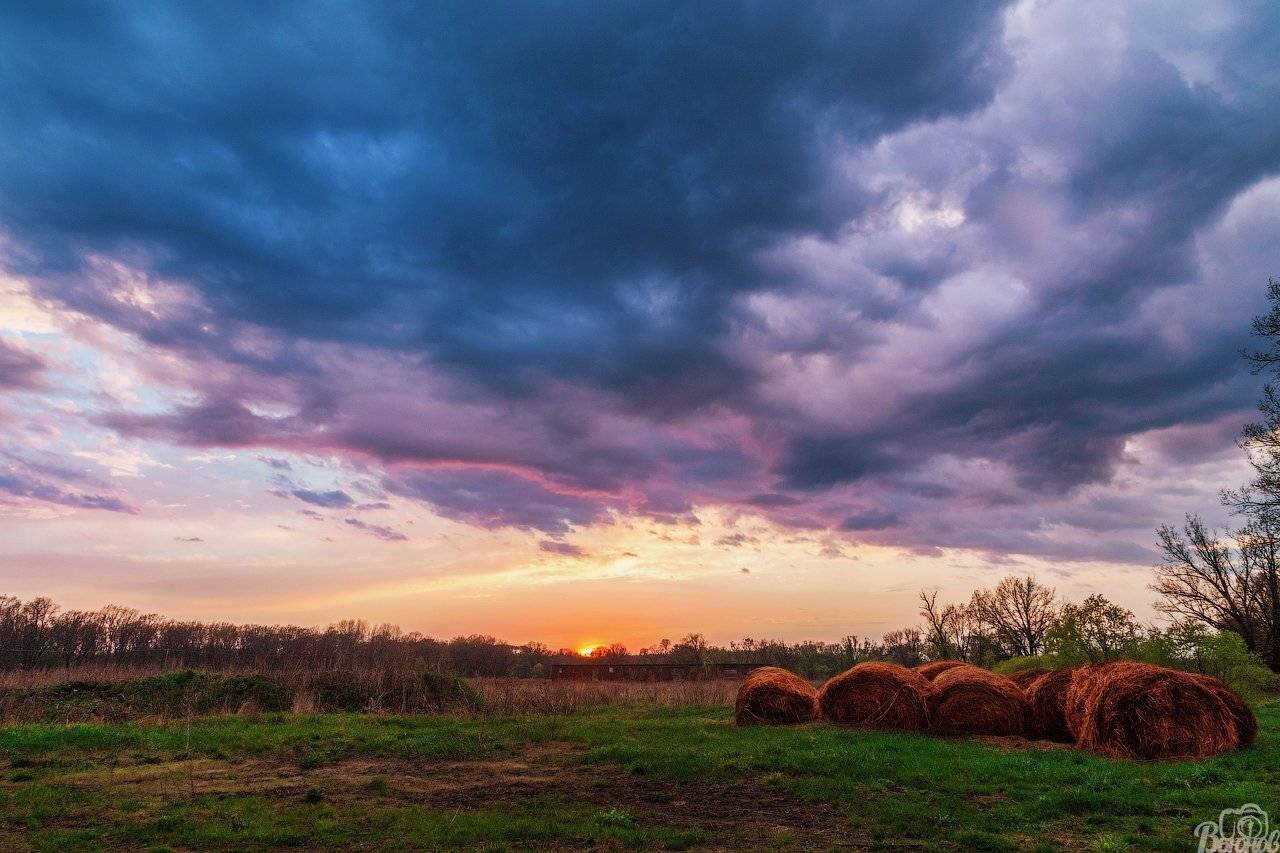 Закат, Марусино, Моршанск, Моршанский район, Сено, Стог, Тамбовская область, Сергей Вьюнов