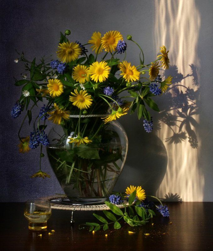 Весна, Вечер, Натюрморт, Фотонатюрморт, Цветы  фото превью