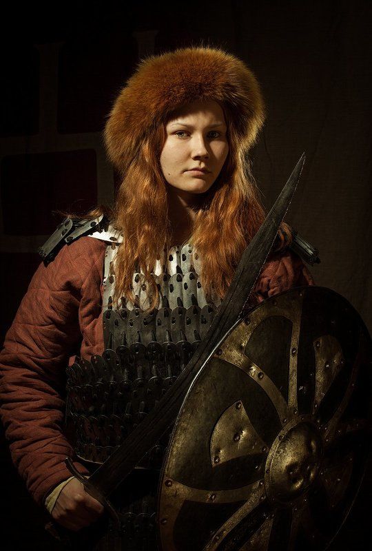 Беларусь, Воин, Девушка, Портрет Татарка фото превью