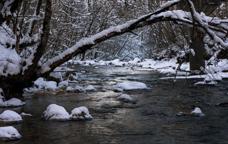 Мезмай. Зимний Курджипс фото превью