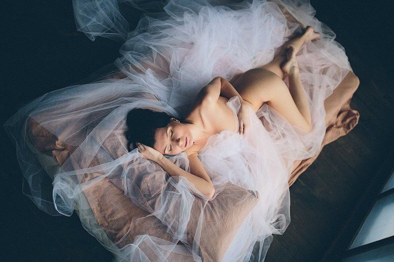 ню, портрет, студия, модель,  Kris фото превью