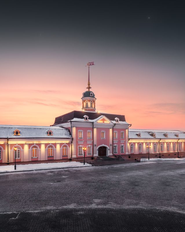 Вчерашний закат в Кремле фото превью