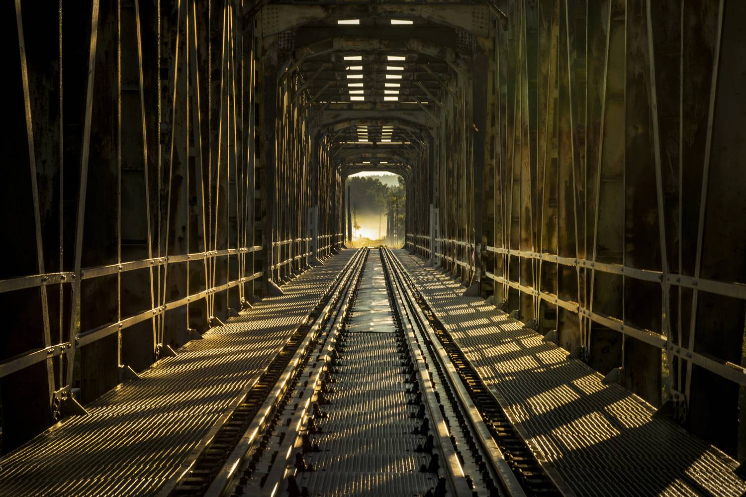 Horizontal, Railroad, Transportation, Architecture, Day, Travel, Railway, Metal  Old, Steel, Bridge, Damian Cyfka