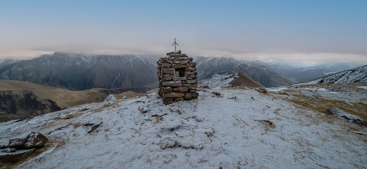 Грузия, Казбеги, Степанцминда, гора Казбек, Гаврилов Юрий