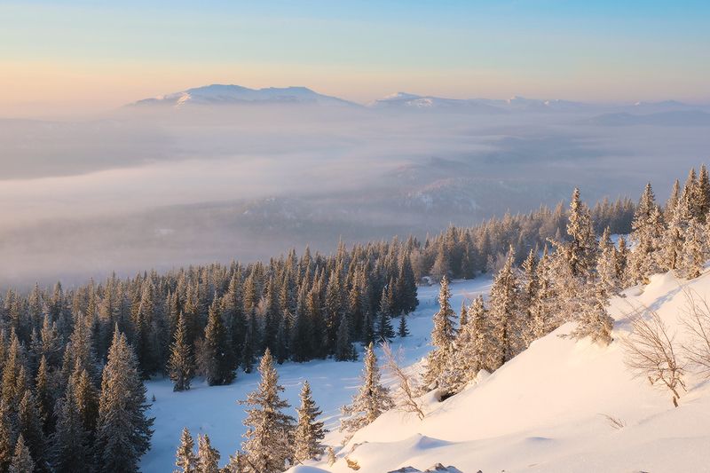 Зюраткуль утро на Зюраткуле фото превью