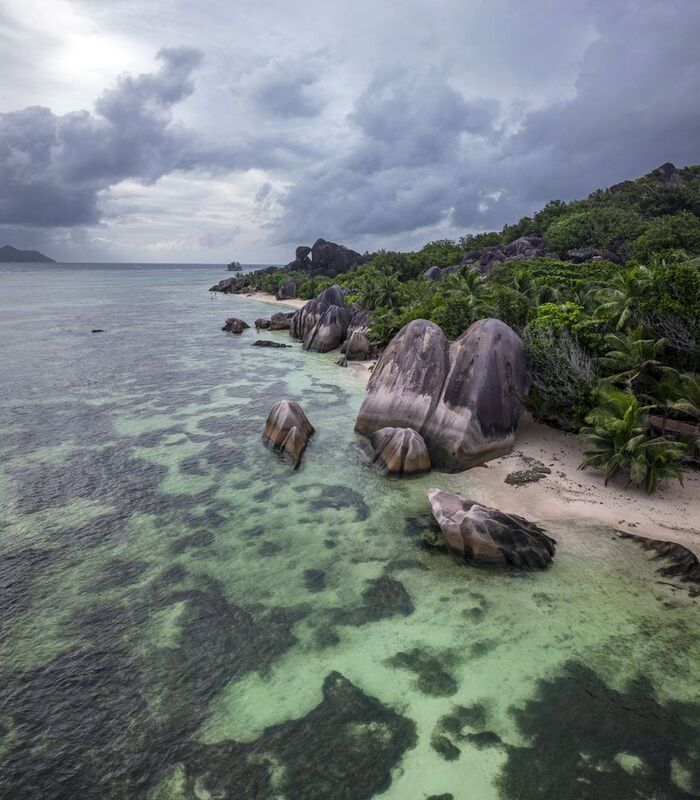 Пляж Anse Source d’Argent на сейшельском острове Ла Диг - самый фотографируемый пляж в мире! фото превью