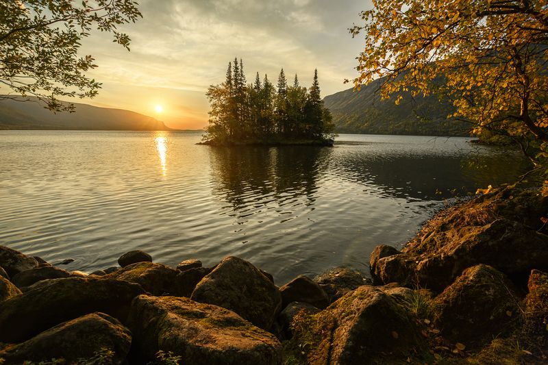 Утреннее Сейдозеро. фото превью