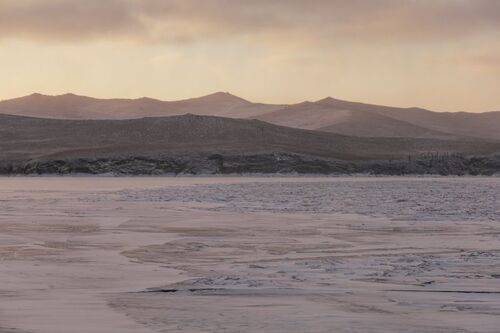 Рассвет на Байкале