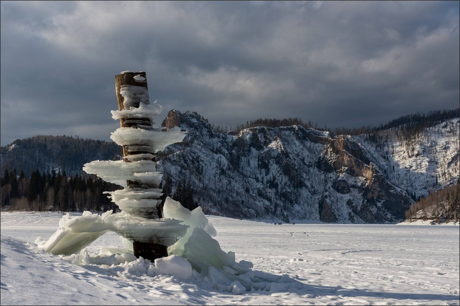 красноярское водохранилище  река бирюса, Беляев Юрий
