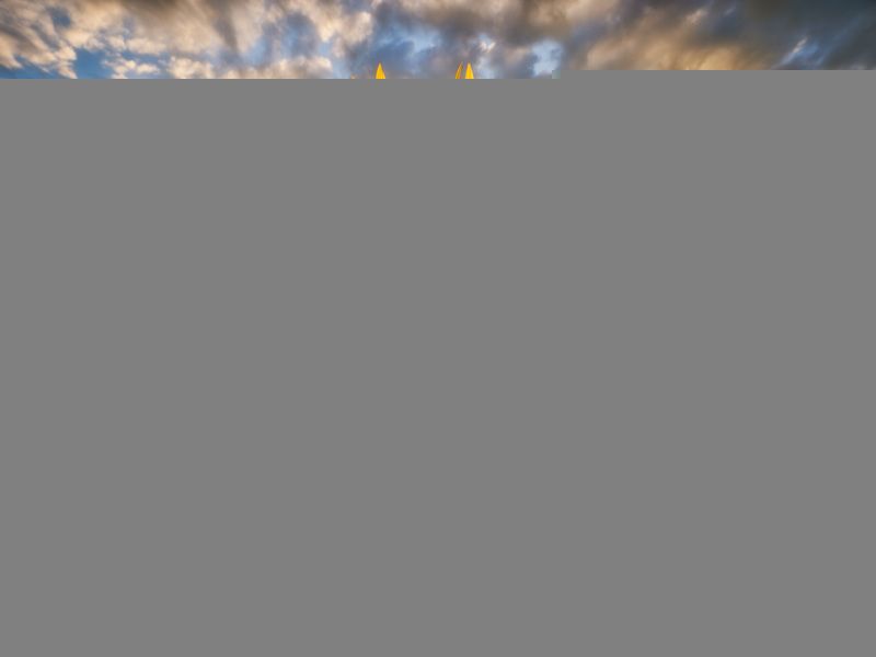 закат, поле, подсолнечник, вечер, подсолнух Вечер солнечный фото превью