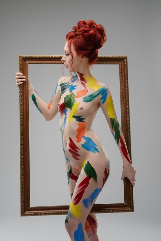#nude #photo #paint #rivertime Paint фото превью