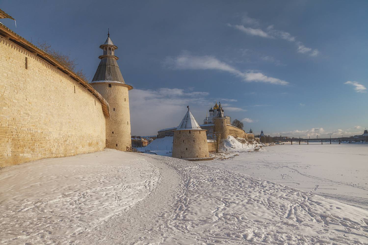 зима, небо, природа, Liliya Semenova