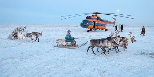 долгожданная вертушка (фактория Танама)