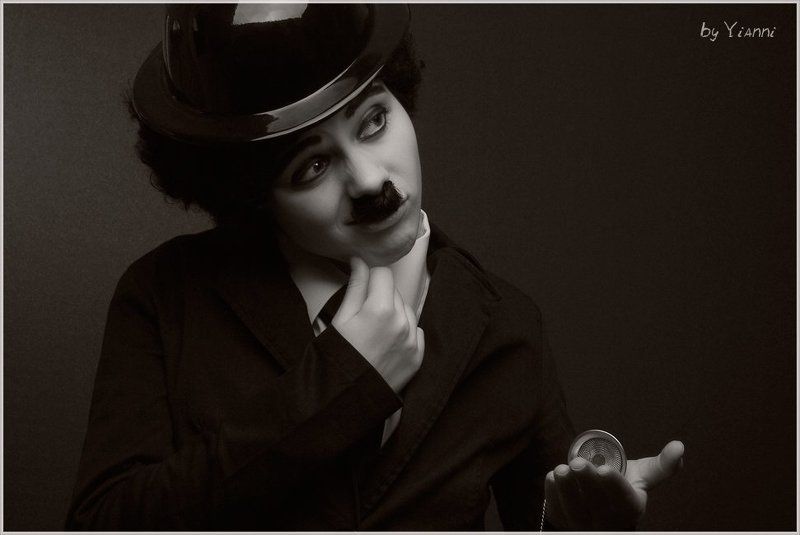 чарли, чаплин, комик, киноактёр, немое кино, котелок Вне времени фото превью