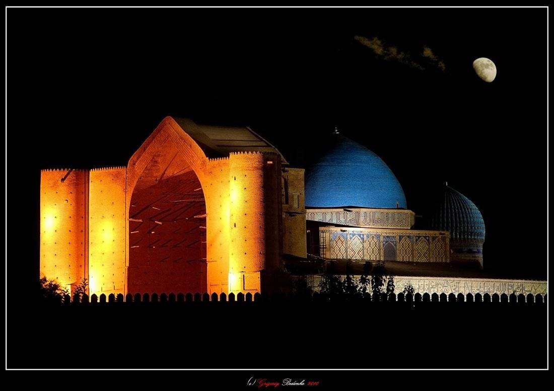 казахстан, туркестан, мавзолей, хаджи, ахмет, яссауи, Григорий Беденко