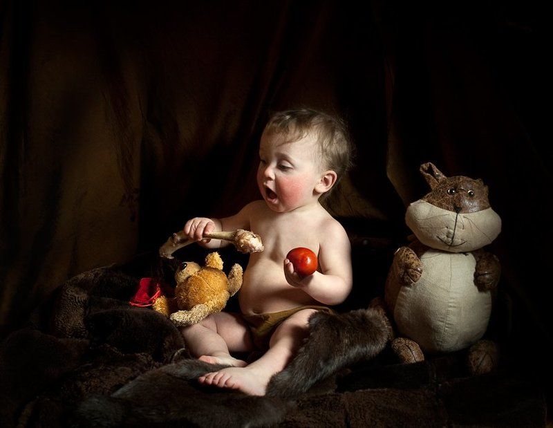 марк шамота, баранья кость Пещерный ребенок фото превью