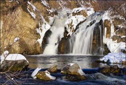 Ещё раз про Беловский водопад ///