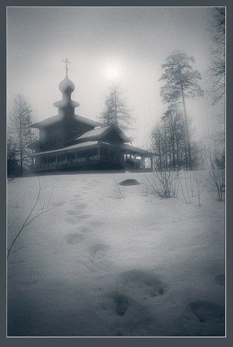 В Новом Иерусалиме...