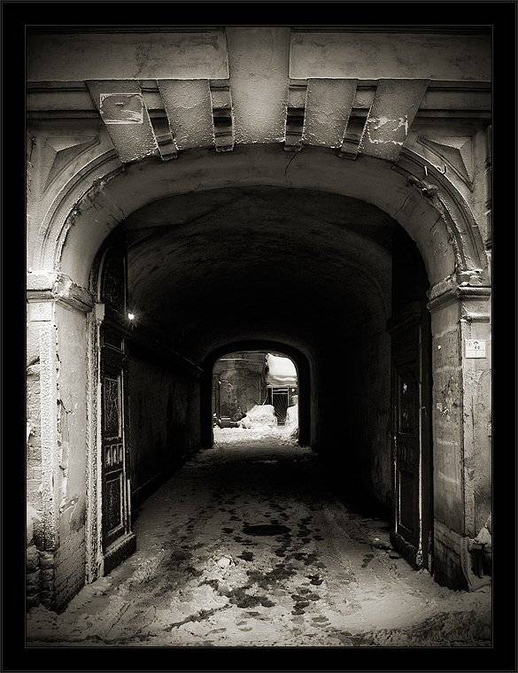 петербург, центр, дворы, чб, Kirill Shapovalov