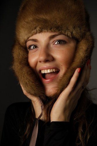 Меховая шапка