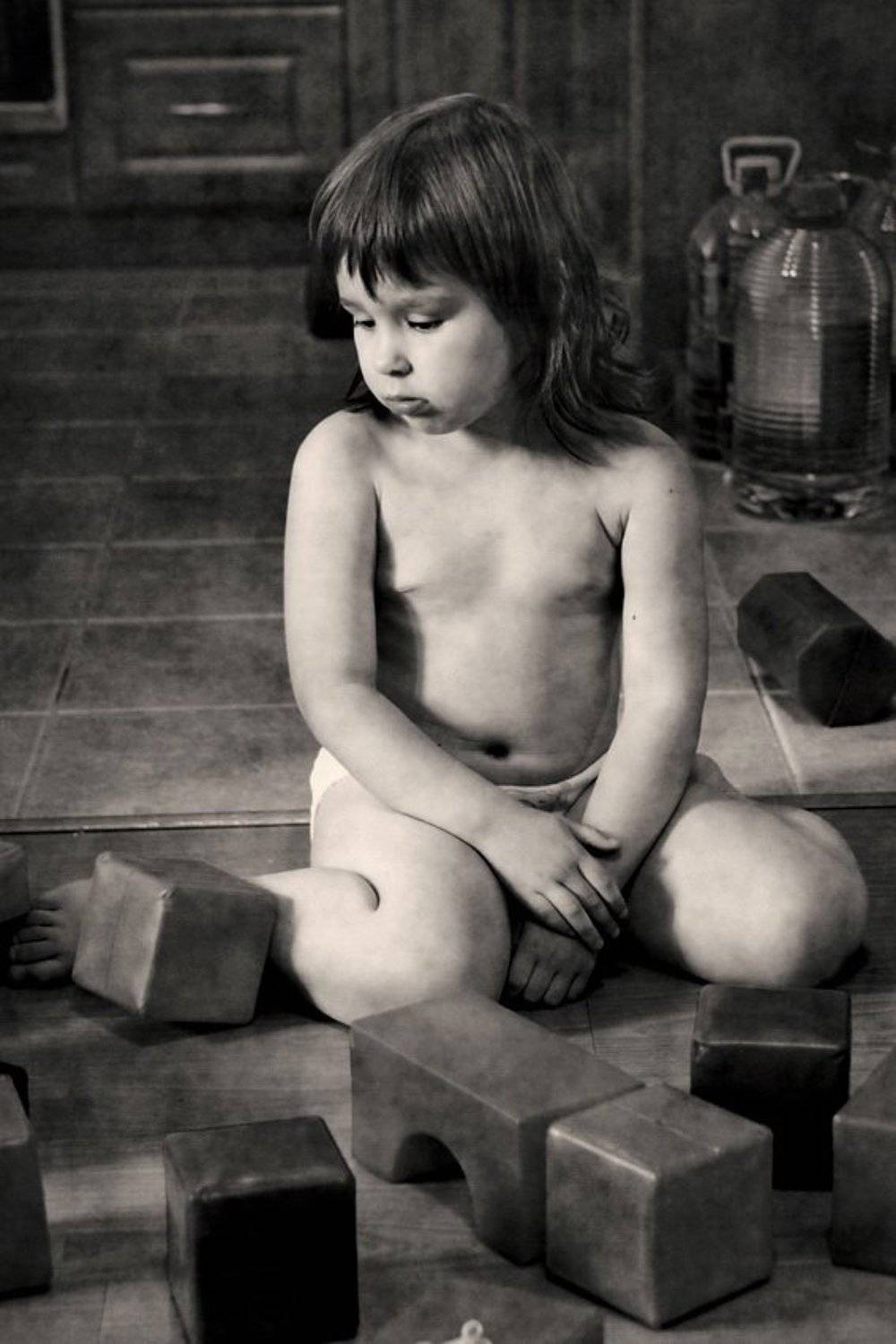 эмоции, ребёнок, кубики, Михаил Попов