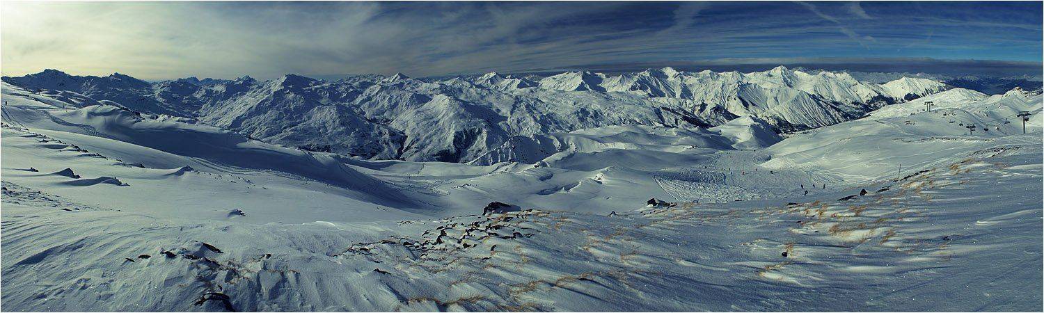 meribel, val thorens, les3vallees, france, Владимир Эделев