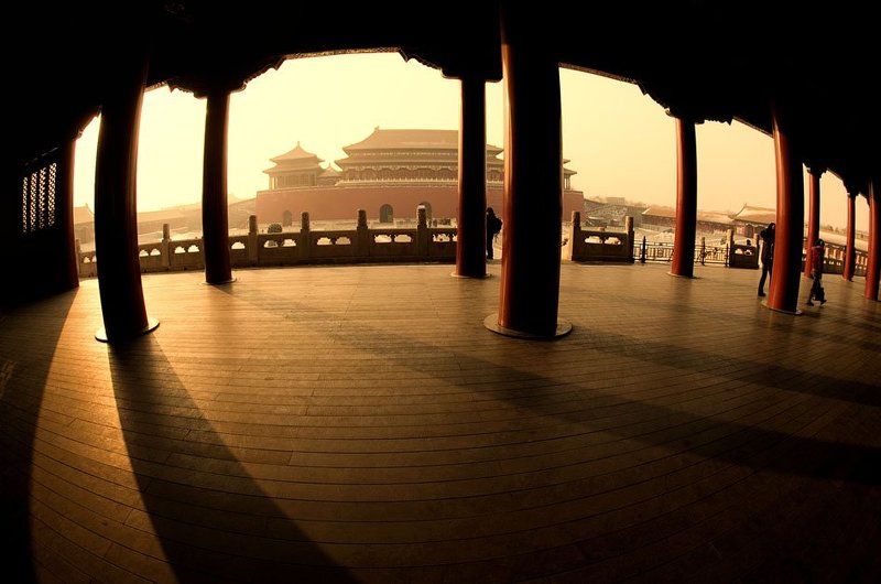 Рассветные краски Пекина... фото превью