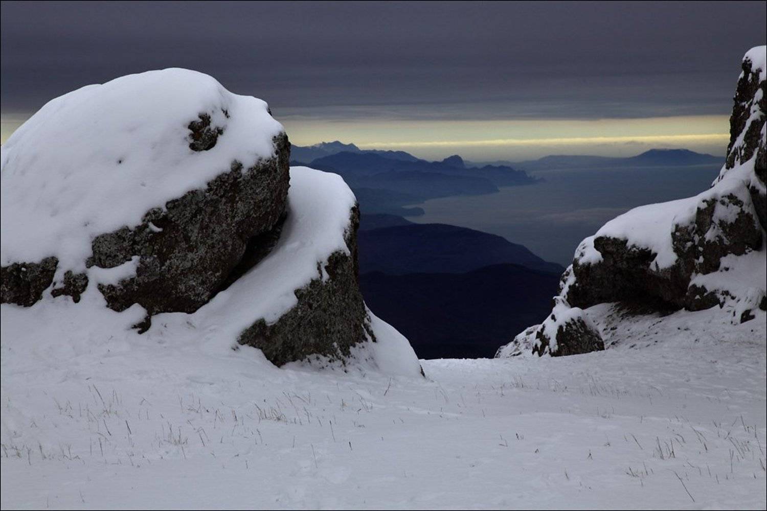 горы,зима ,крым, Андрей  Золочевский