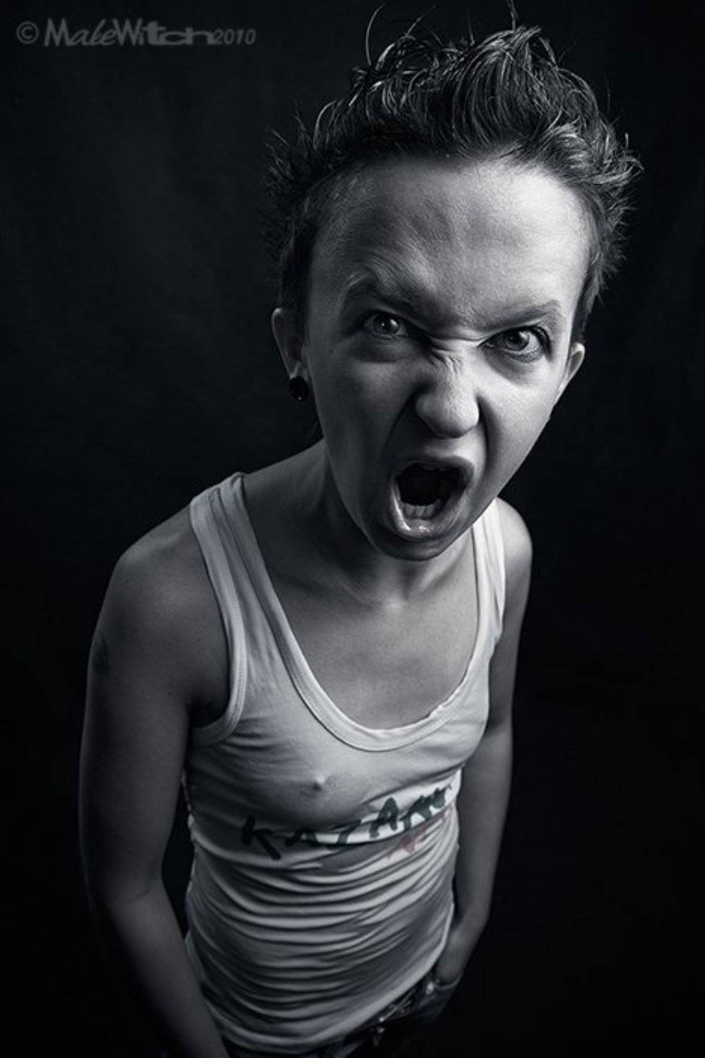 portrait, girl, grotesque, emotion, expression, девушка, портрет, эмоция, экспрессия, гротеск, Максим Малевич