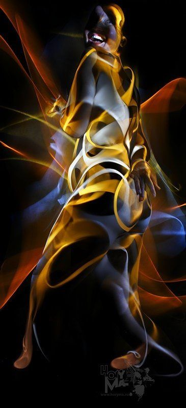 светографика, портрет, свет,  размышление, жанр, сюжет, ню, akt Akt... Посвящается Мадлен...  (Светографика 2009) фото превью