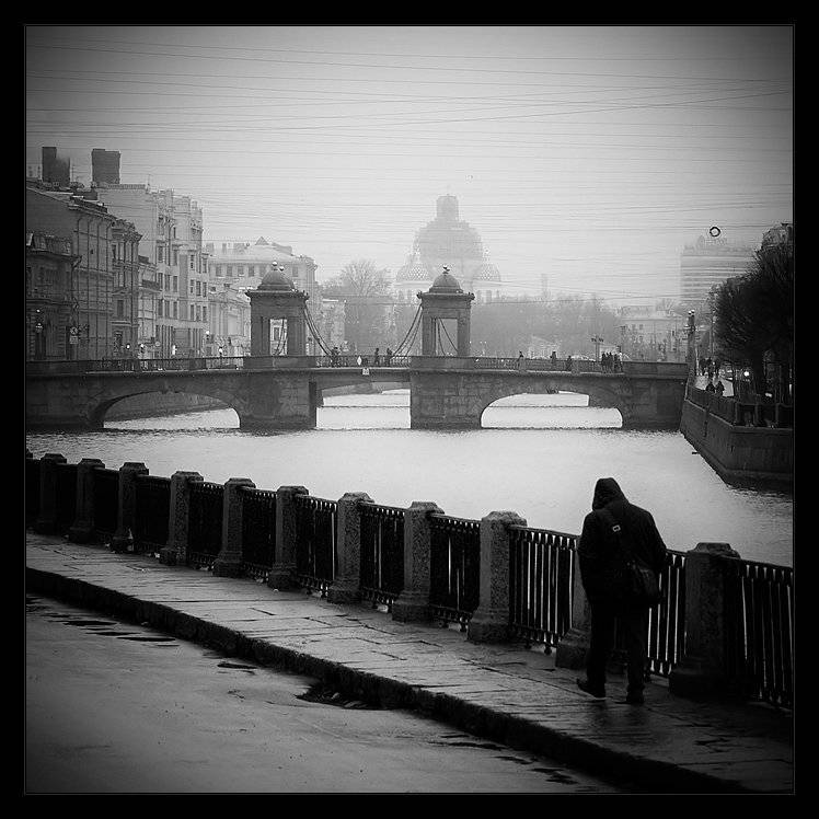 петербург, центр, фонтанка, осень, одиночка, Kirill Shapovalov