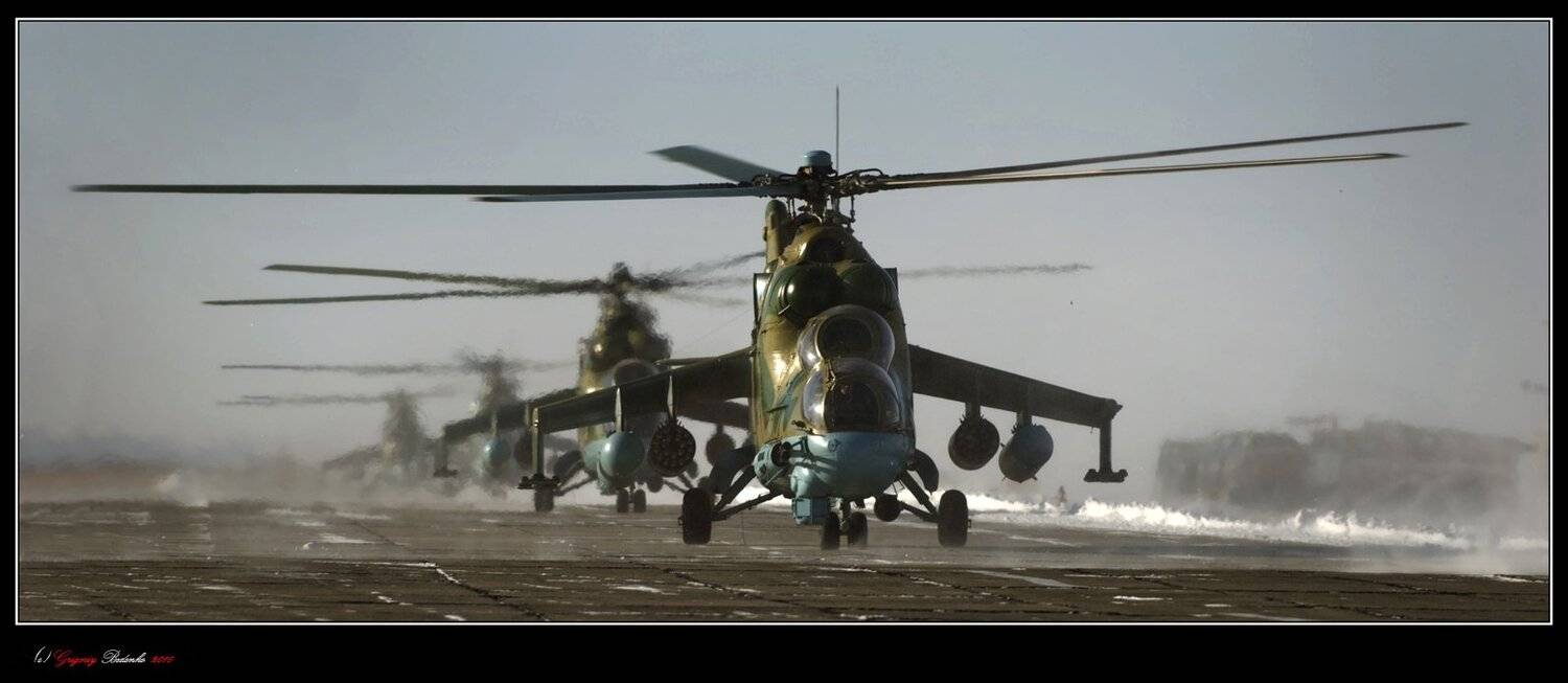 казахстан, авиабаза, учарал, вертолеты, "ми-24", штурмовики, модернизация, Григорий Беденко