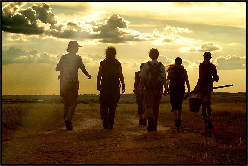 челябинская область, степь, археология Степь фото превью