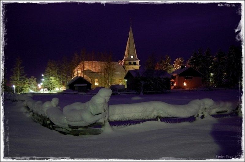 Цветная зимняя фото превью