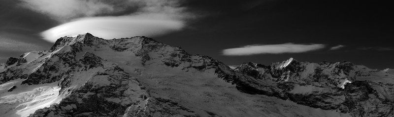 домбай, , горы, , кавказ, пик, джугутурлучат, ч.б Джугутурлучат фото превью