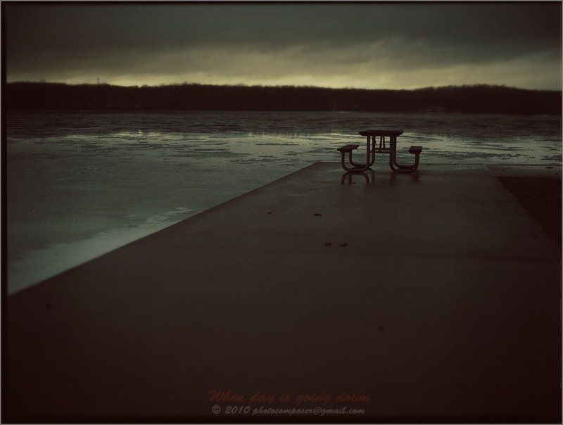 пейзаж, pilgrim, пленка, mamiya m645 When day is going down фото превью