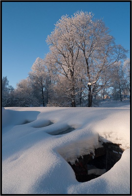 Морозец на графских развалинах фото превью
