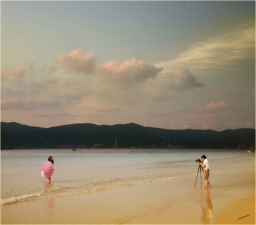 Китайские зарисовки. Ты сними, сними меня, фотограф.)