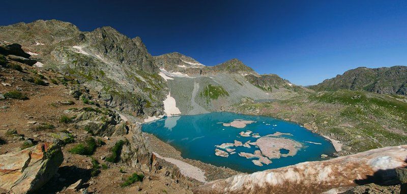 софия, софийский хребет, архыз Главное Софийское озеро. фото превью