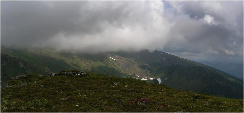 карпаты Встреча с облаками фото превью