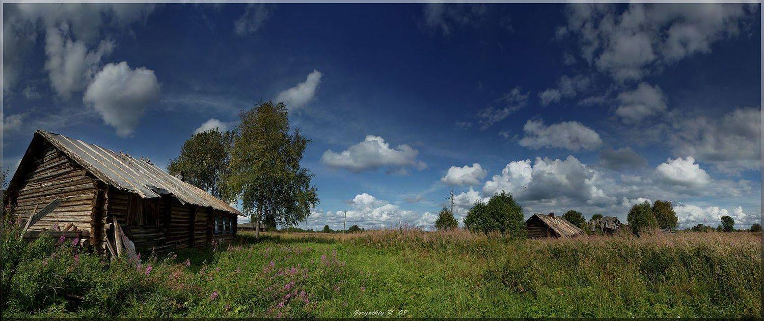 лето,деревня,небо,, Roman Goryachiy