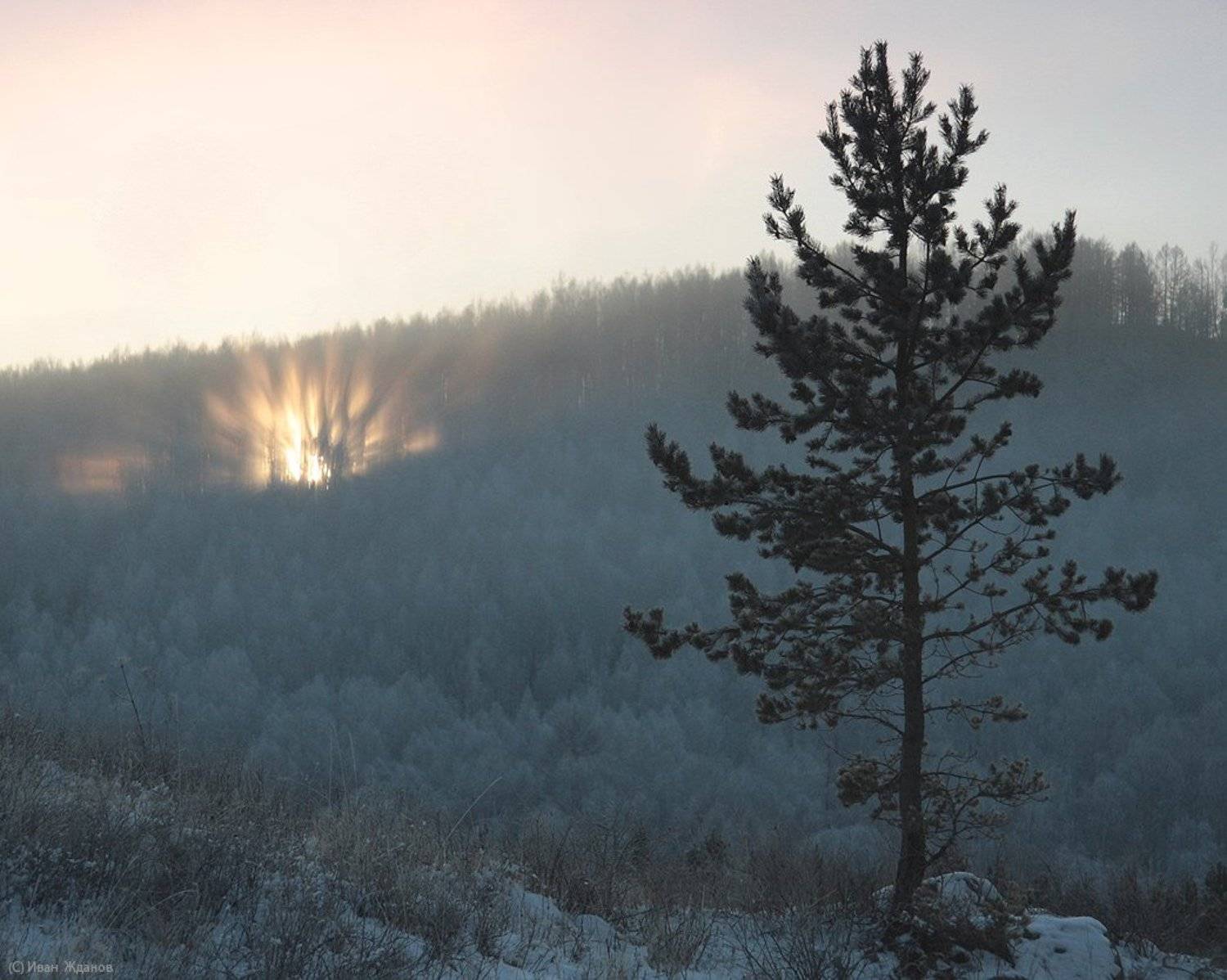 южный, урал, рассвет, Иван Жданов
