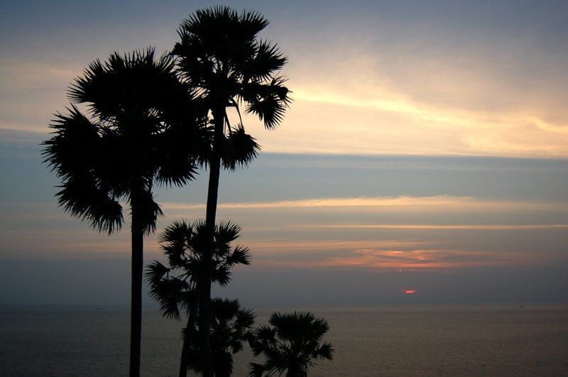 thai, phuket, sea, море, деревья, силуэты андаманское море фото превью