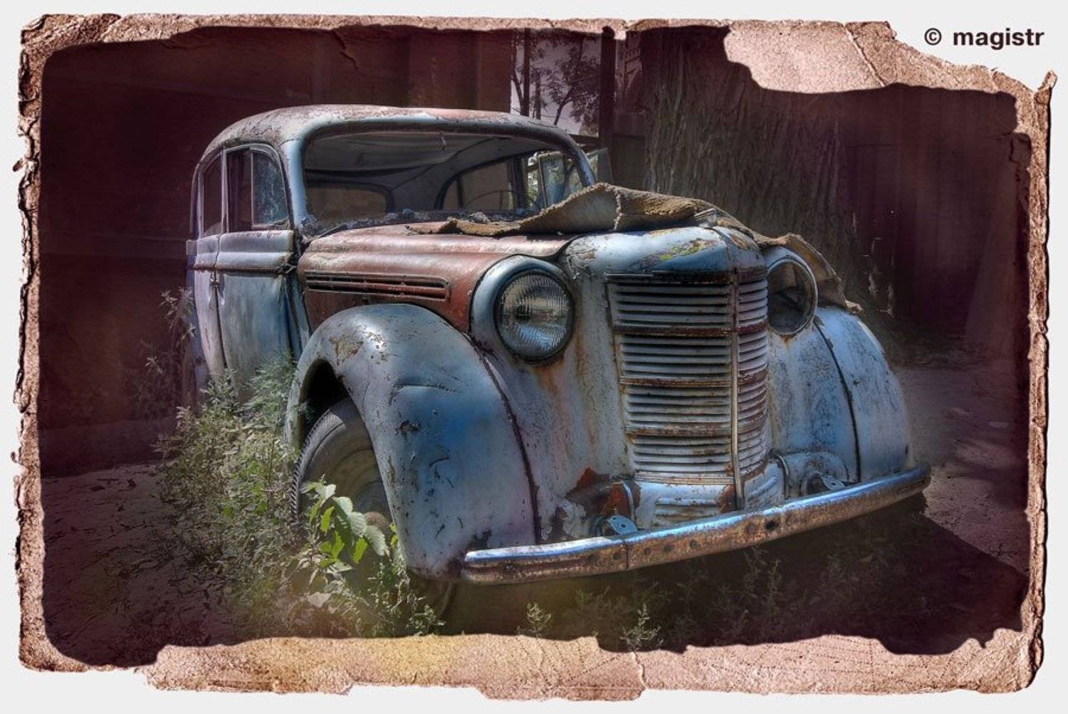 харьков, старый, автомобиль, москвич, old, car, машина, ретро, винтаж, состаривание, 401, magistr