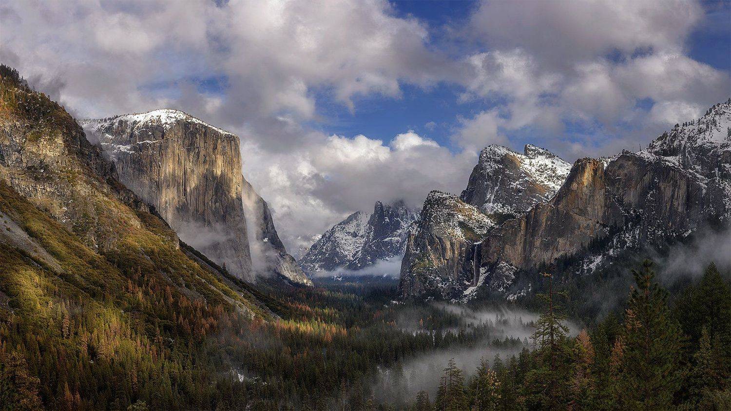 Yosemite, Tunnel View, Дмитрий Титов